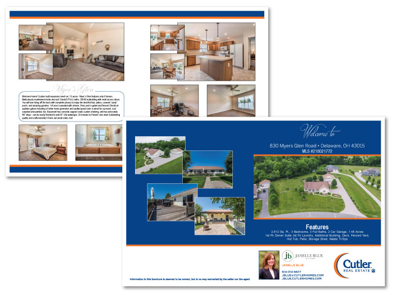 Real Estate Listing Brochure
