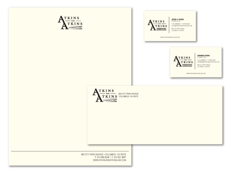 Letterhead, Envelope & Raised Print Business Cards / Stationary