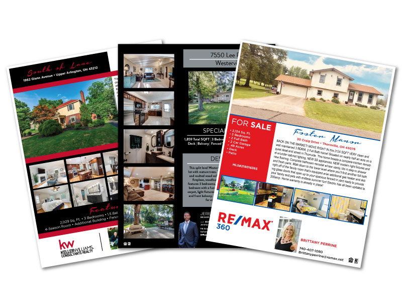 Real Estate Listing Flyers